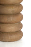 Lamp base 12x21 cm BUDONGO wood grey-dark brown