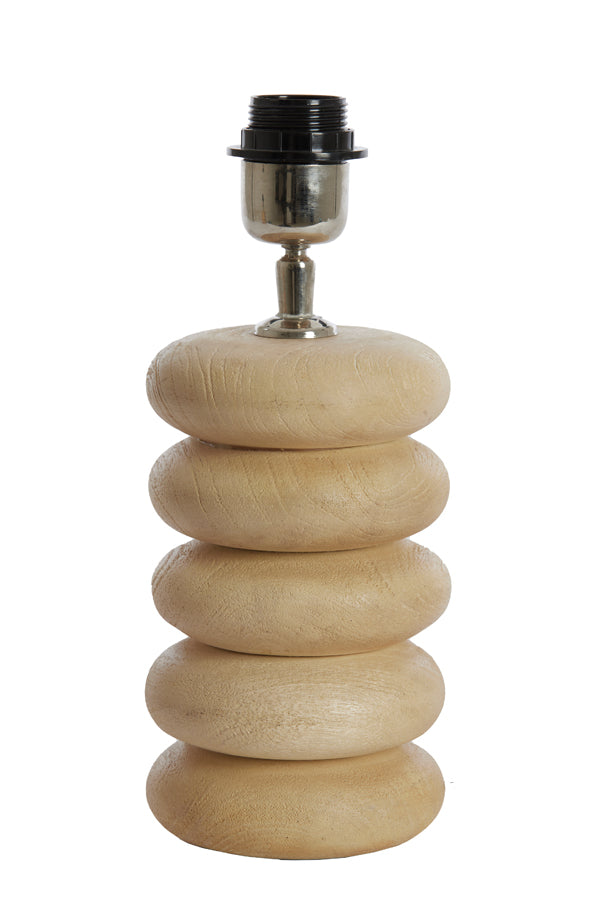 Lamp base 12x21 cm BUDONGO wood natural