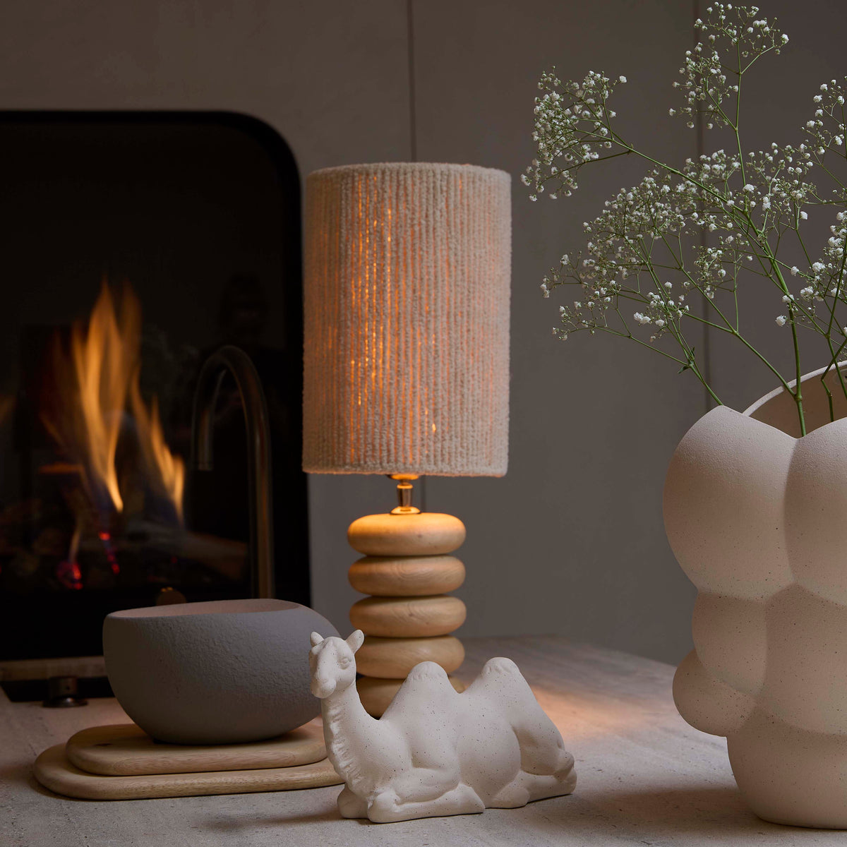 Lamp base 12x21 cm BUDONGO wood natural