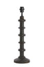 Lamp base 16x45 cm CECILY wood matt dark russet