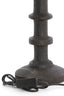 Lamp base 16x45 cm CECILY wood matt dark russet