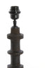 Lamp base 16x45 cm CECILY wood matt dark russet