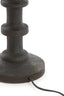 Lamp base 16x45 cm CECILY wood matt dark russet