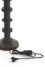 Lamp base 16x45 cm CECILY wood matt dark russet