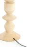 Lamp base 15x53 cm EDIE wood matt natural