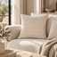 Malini Summit Ivory Cushion