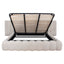 Bed Cupidon cream fancy 180x210 (mattress size (excl.)) with storage