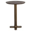 Bar table Revelin dark brown 80Ø
