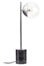 Revive Small Silver Finish Metal Table Lamp
