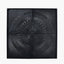 Antiqued White and Gold Textured Metal Wall Art