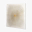 White and Gold Metal Sunburst Wall Art