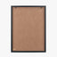 Natural Canvas with Black Stripe Pattern and Black Frame