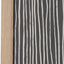 Black and Cream Abstract Canvas with Natural Frame