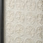 S/2 Circular Pattern Natural Paper Design Wall Art with Black Frames