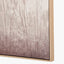 S/3 Natural and White Landscape Canvases with Natural Frames