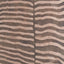 Brown and Natural Linear Design Canvas with Oak Effect Frame