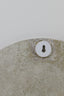 Clock 43 cm MORENO marble brown