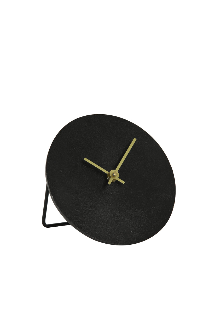Clock 15 cm LICOLA antique black