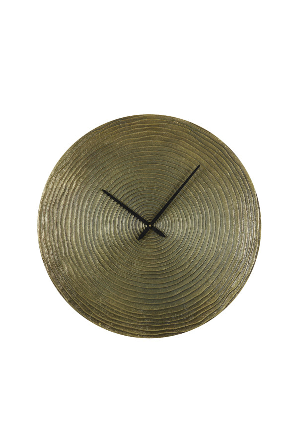 Clock 58 cm CERVINO antique bronze
