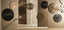 Clock 58 cm CERVINO antique bronze