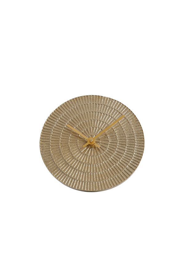 Clock 15,5 cm BOJANO light gold