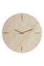 Clock 43 cm JENAY travertine sand