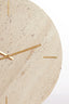 Clock 43 cm JENAY travertine sand