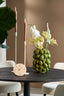 Clock 15 cm JENAY travertine sand