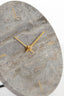 Clock 20 cm JENAY brown travertine