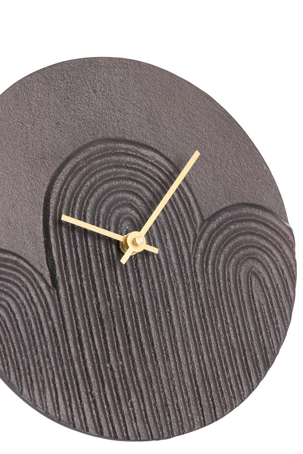 Clock 15 cm GWENNA brown