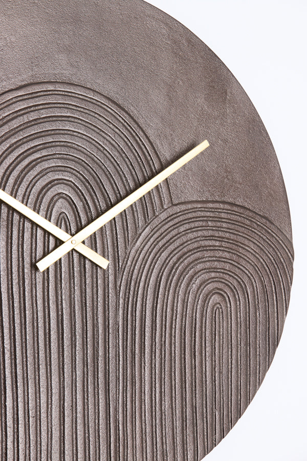 Clock 58 cm GWENNA brown