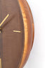 Clock 41 cm VETI mango wood brown+gold