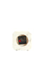 Clock 13x4x13 cm PABLIA marble white