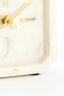 Clock 13x4x13 cm PABLIA marble white