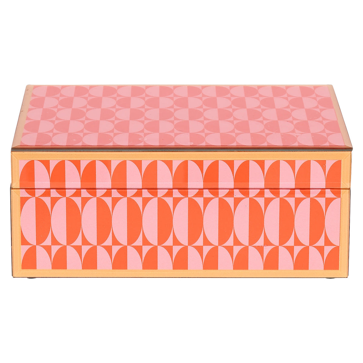 Storage box Abba pink large