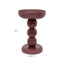 End table Reid burgundy