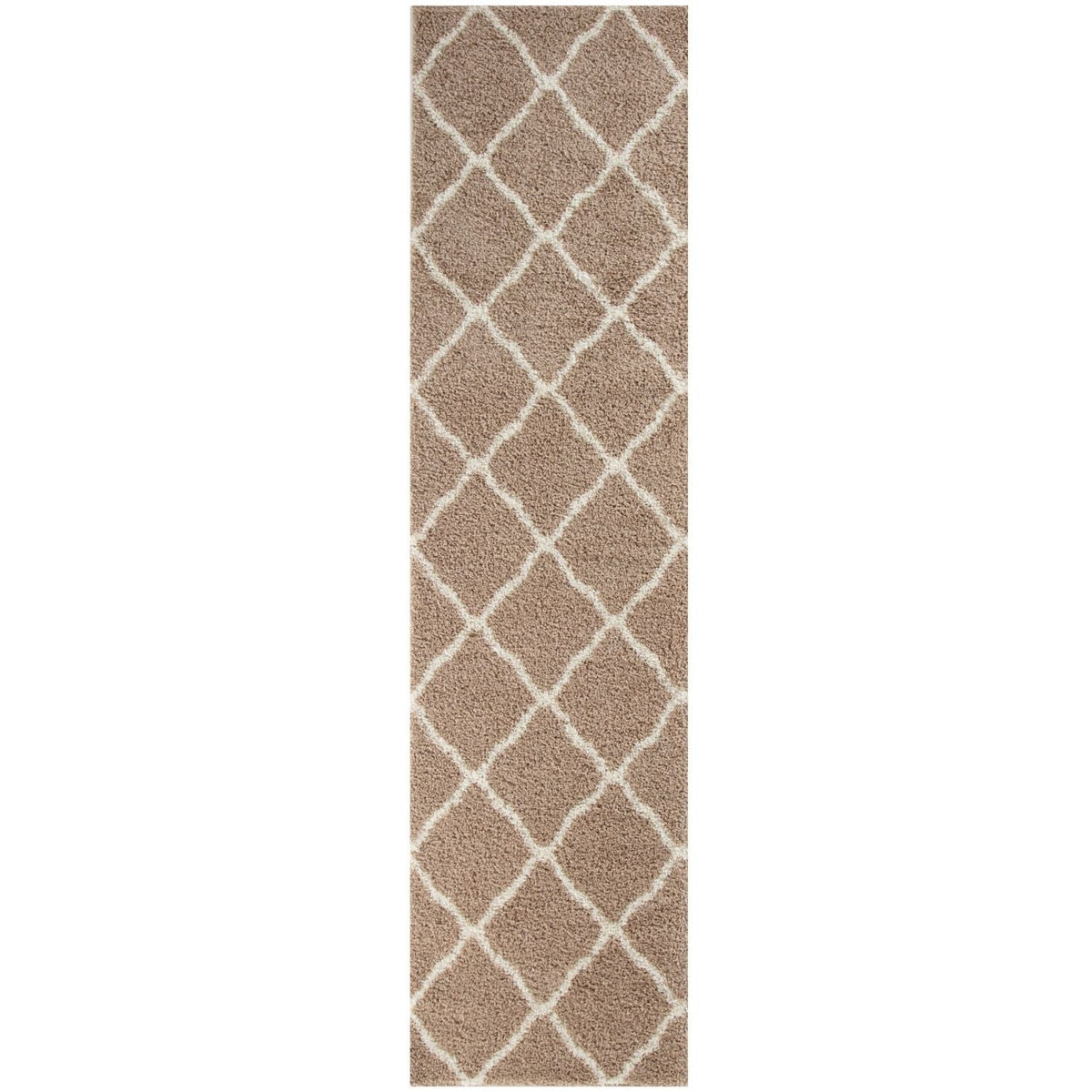 Moroccan Beige Shaggy Rug | 720