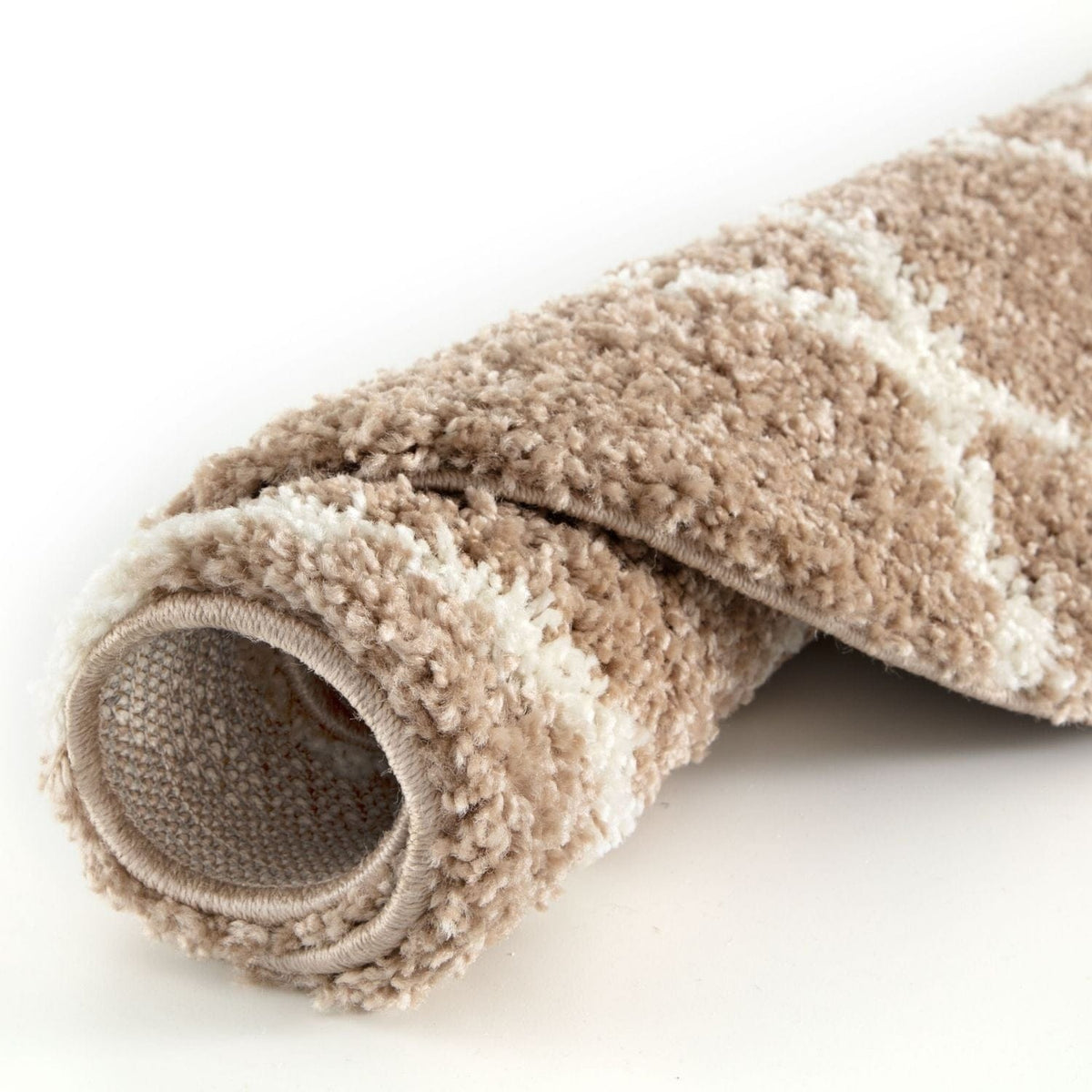 The Rugs Rugs Moroccan Beige Shaggy Rug | 720 House of Isabella UK