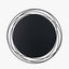 Black Metal Swirl Round Wall Mirror