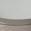 Grey Oak Wood Veneer Deep Edge Round Wall Mirror Large