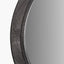 Elwood Black Fir Wood Effect Round Wall Mirror