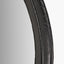 Elwood Black Fir Wood Effect Round Wall Mirror