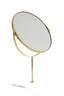 Mirror on base 33x12,5x48 cm RIESCO marble white-gold