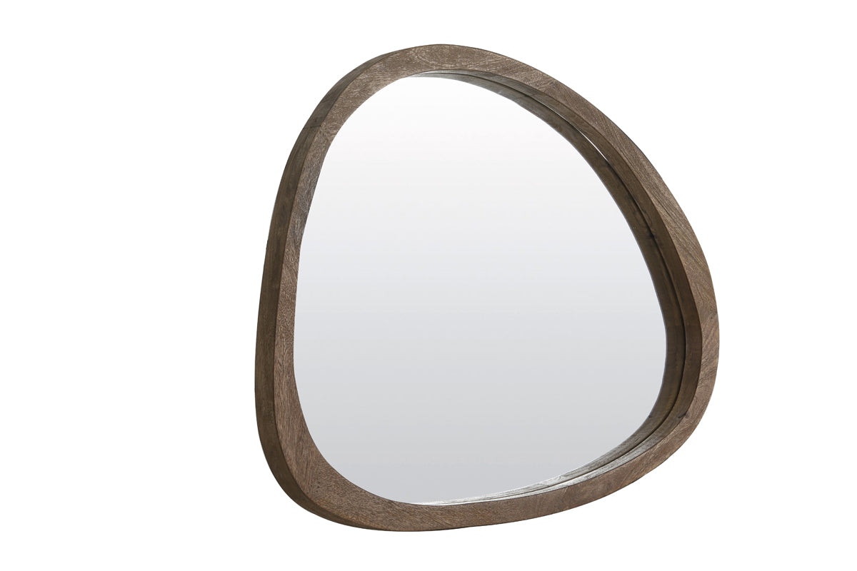 Mirror 80x5x70 cm SONORA matt dark brown