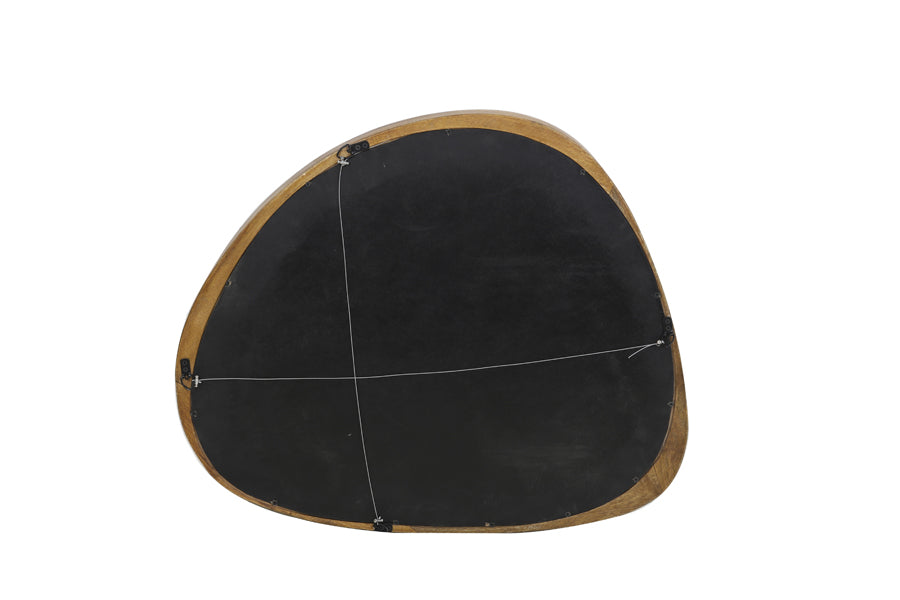 Mirror 80x5x70 cm SONORA wood oil brown