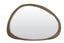 Mirror 120x5x80 cm SONORA matt dark brown