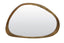 Mirror 120x5x80 cm SONORA wood oil brown