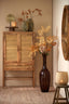 Mirror 120x5x80 cm SONORA wood oil brown