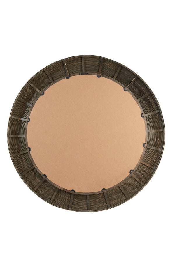 Mirror 109,5x4,5 cm PIEDRE rattan brown