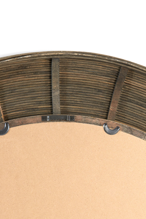 Mirror 109,5x4,5 cm PIEDRE rattan brown